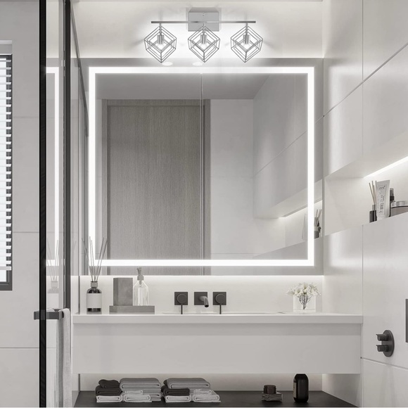 Bathroom Vanity Light with 3 Bulbs Bathroom Light Fixture - Picture 5 of 8